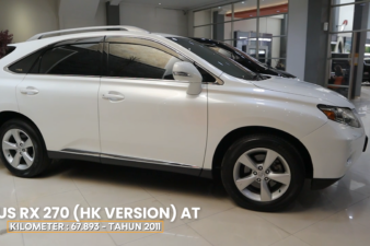 Omega Mobil LEXUS RX 270 (HK VERSION) AT 2011 KM 67RB 