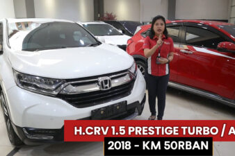 Omega Mobil HONDA CRV 1.5 PRESTIGE TURBO AT 2018 KM 50 RB AN 