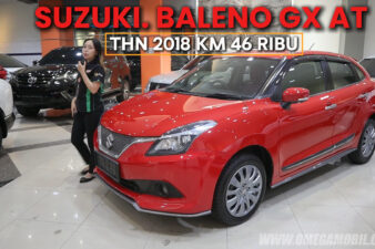 Omega Mobil SUZUKI BALENO GX AT (KM 46.046) TAHUN 2018 